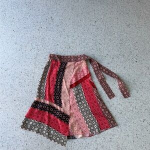 10 Crosby Derek Lam Asymmetrical Skirt in Pink and Black